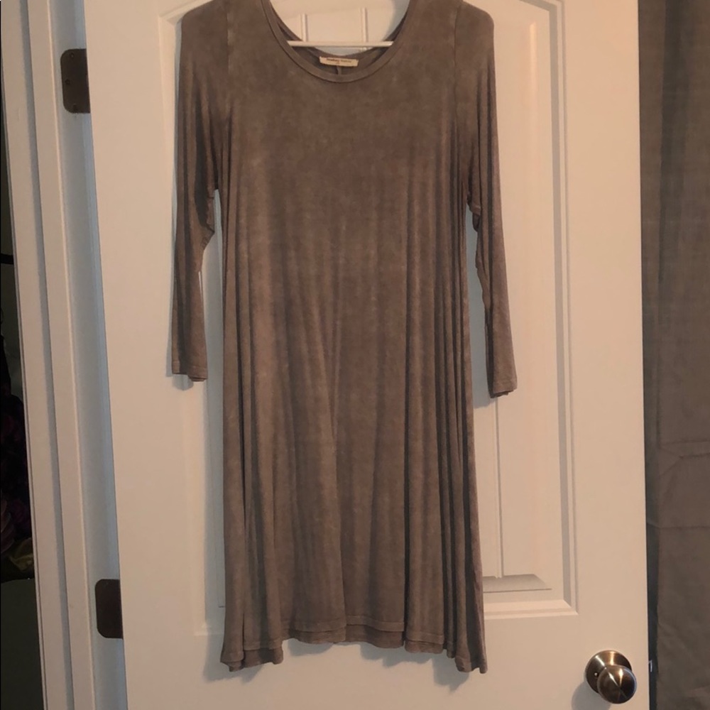Mineral wash tunic
